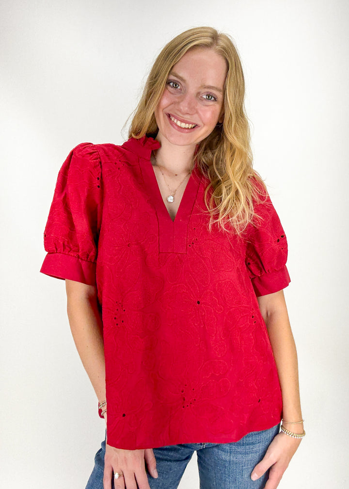 Abbey Floral Top