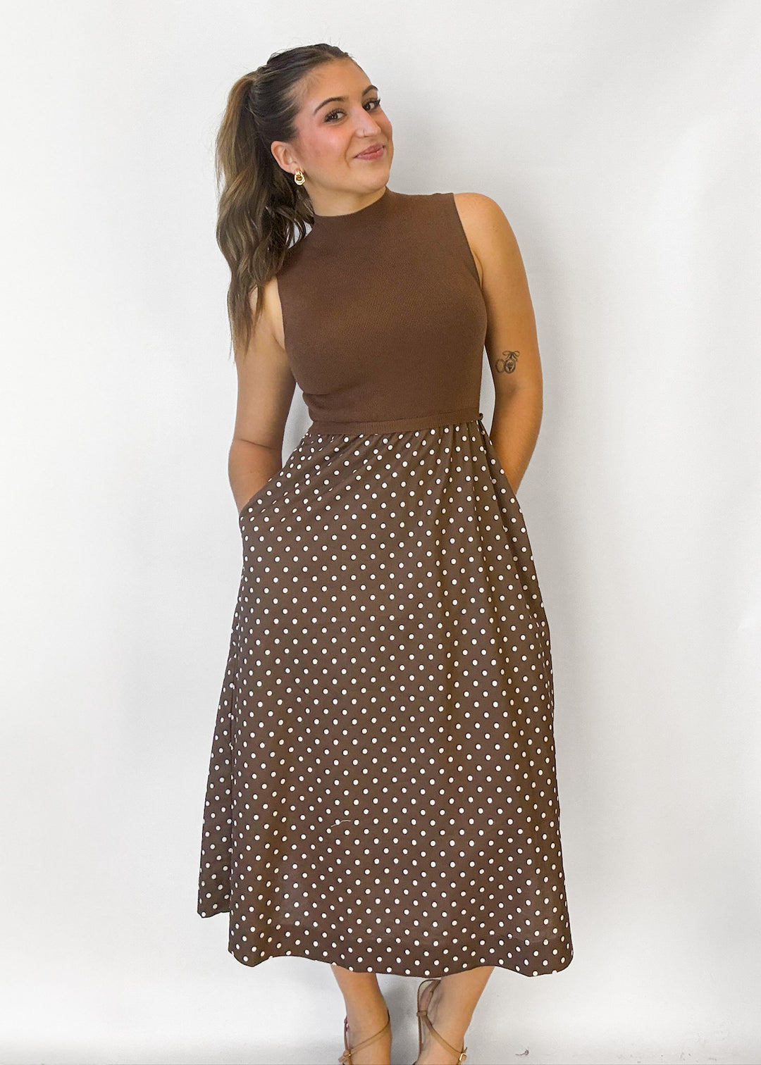 Willow Polka Dot Dress