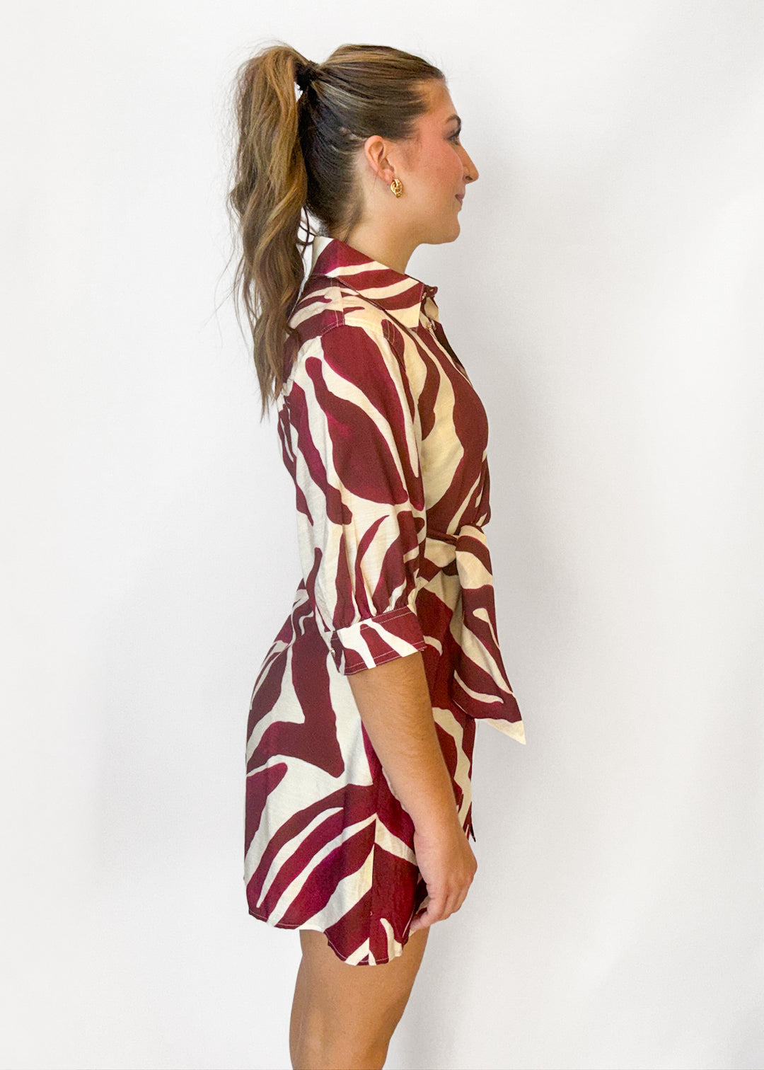 Sutton Abstract Mini Dress