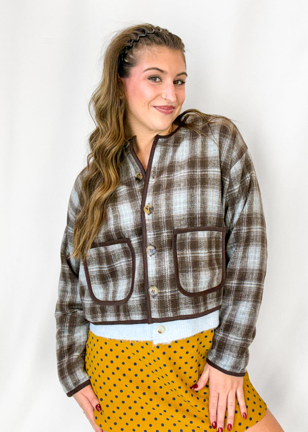 Hannah Plaid Jacket