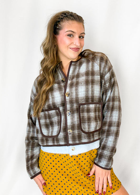 Hannah Plaid Jacket