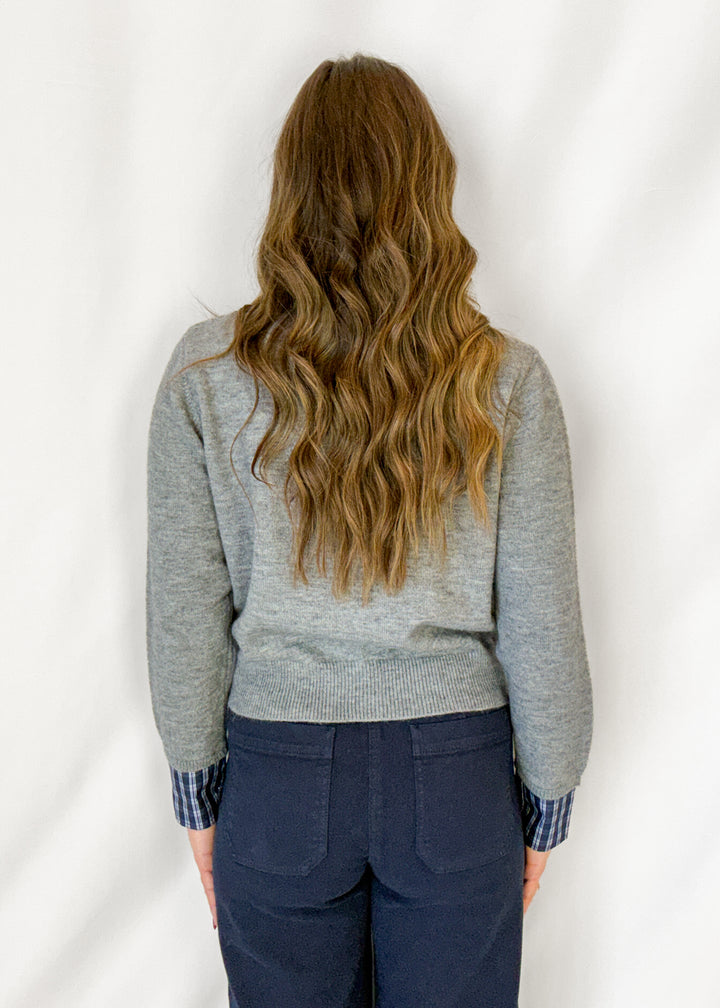 Jamie Contrast Stripe Cardigan