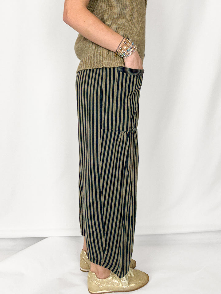 Alex Striped Wide Leg Pants