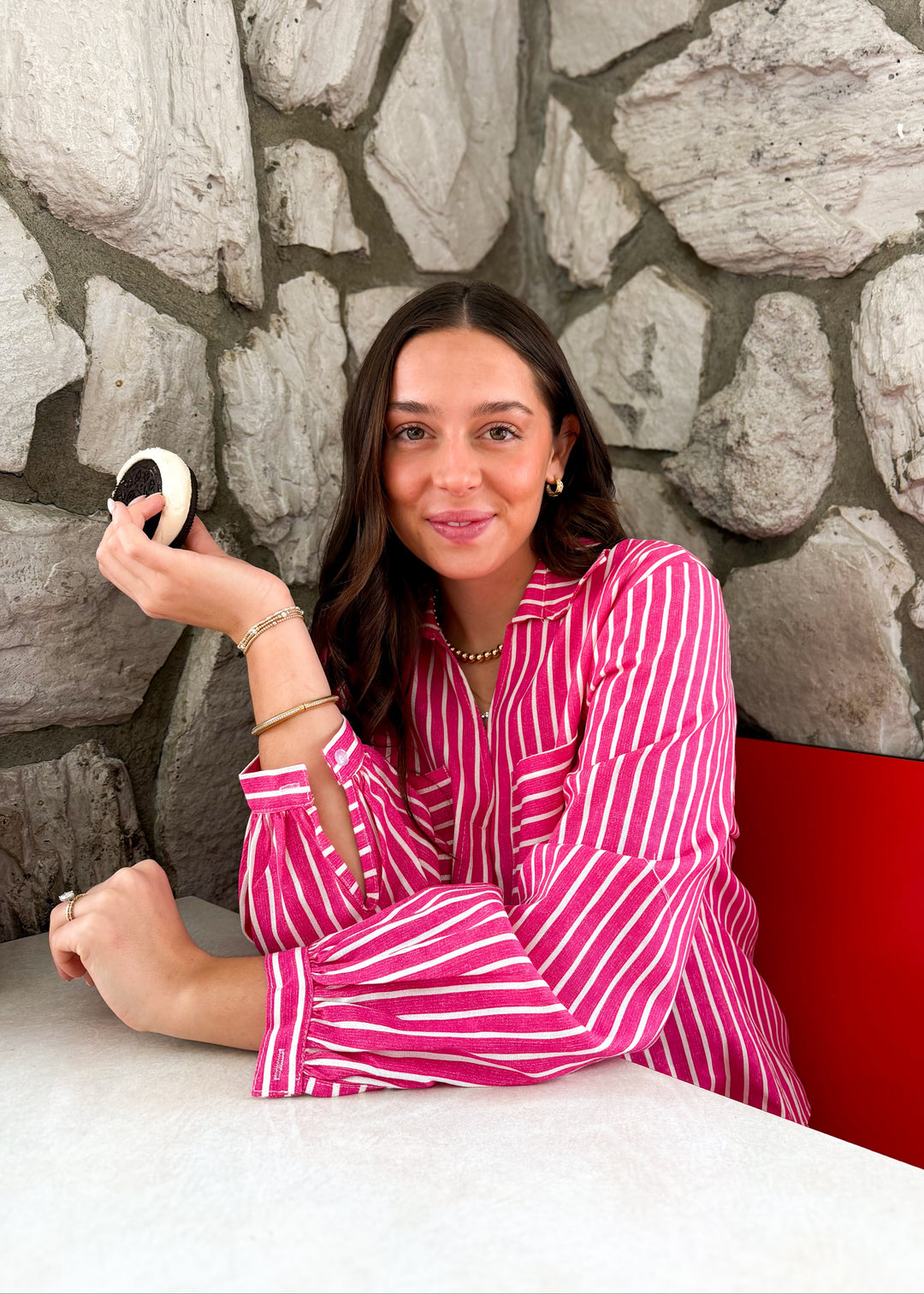 Astrid Jeni Striped Top