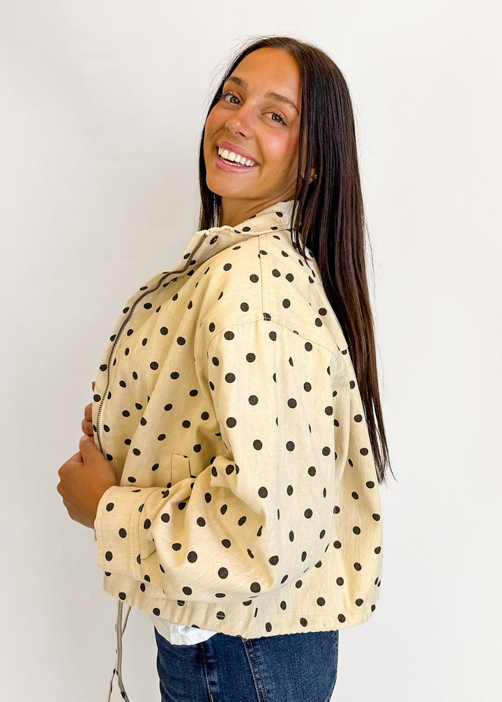 Amelia Polka Dot Jacket