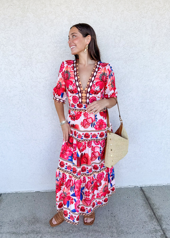 Jesse Floral Maxi Dress