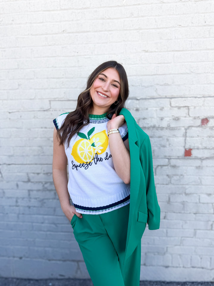 Squeeze the Day Graphic Top