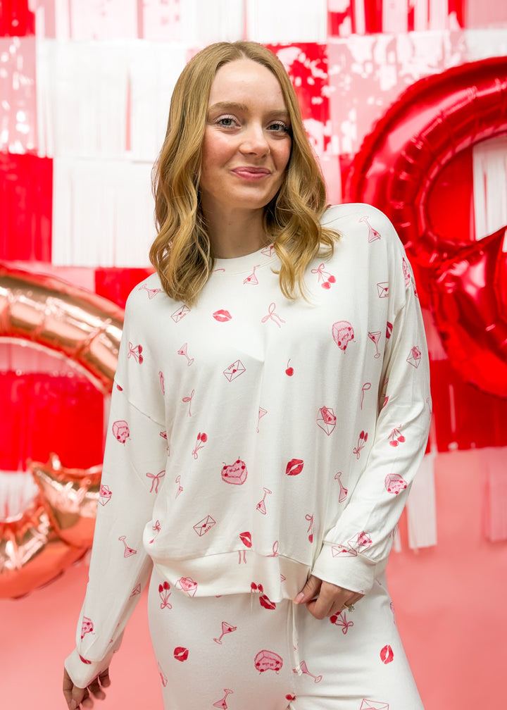 Z Supply Mira Sweet Things Long Sleeve Top