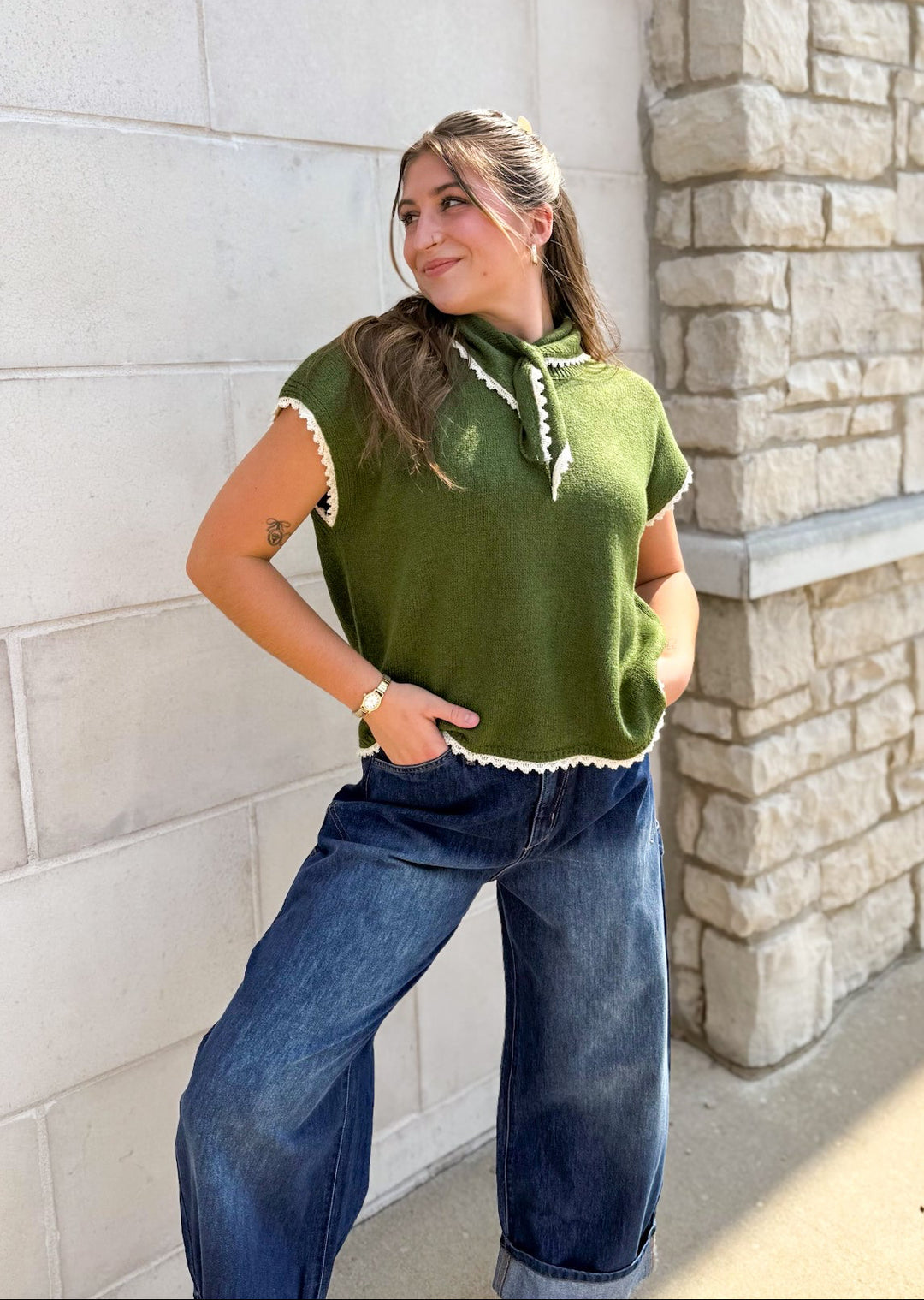 Tara Tie Sweater