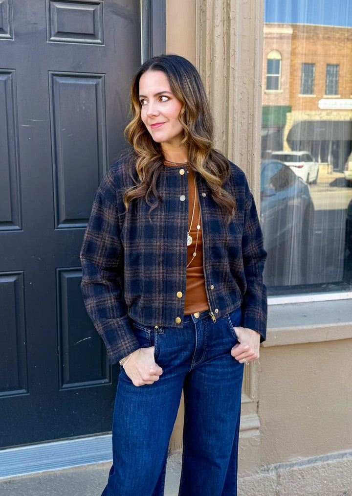 Sydney Plaid Jacket