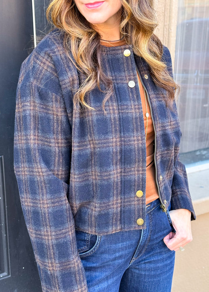 Sydney Plaid Jacket