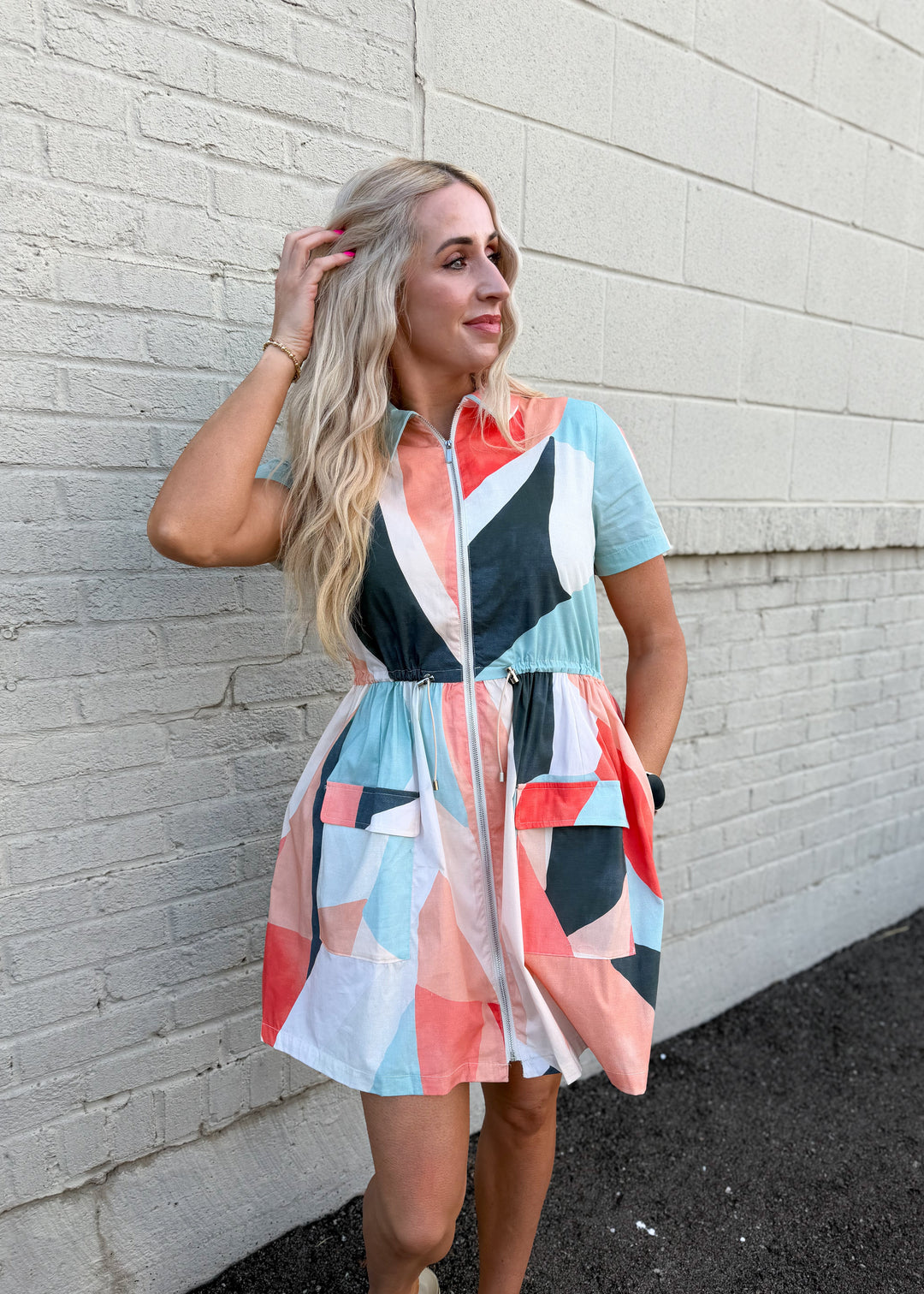 elan mini dress Elan Short Sleeve Wrap Mini Dress