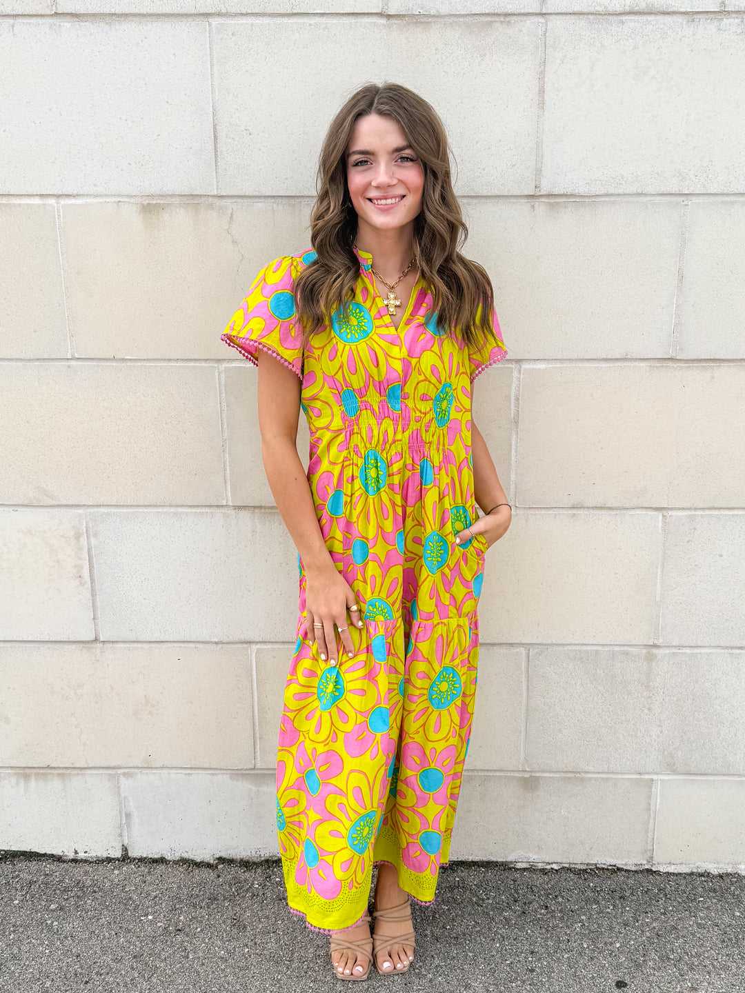 Uncle Frank Jennifer Midi Dress
