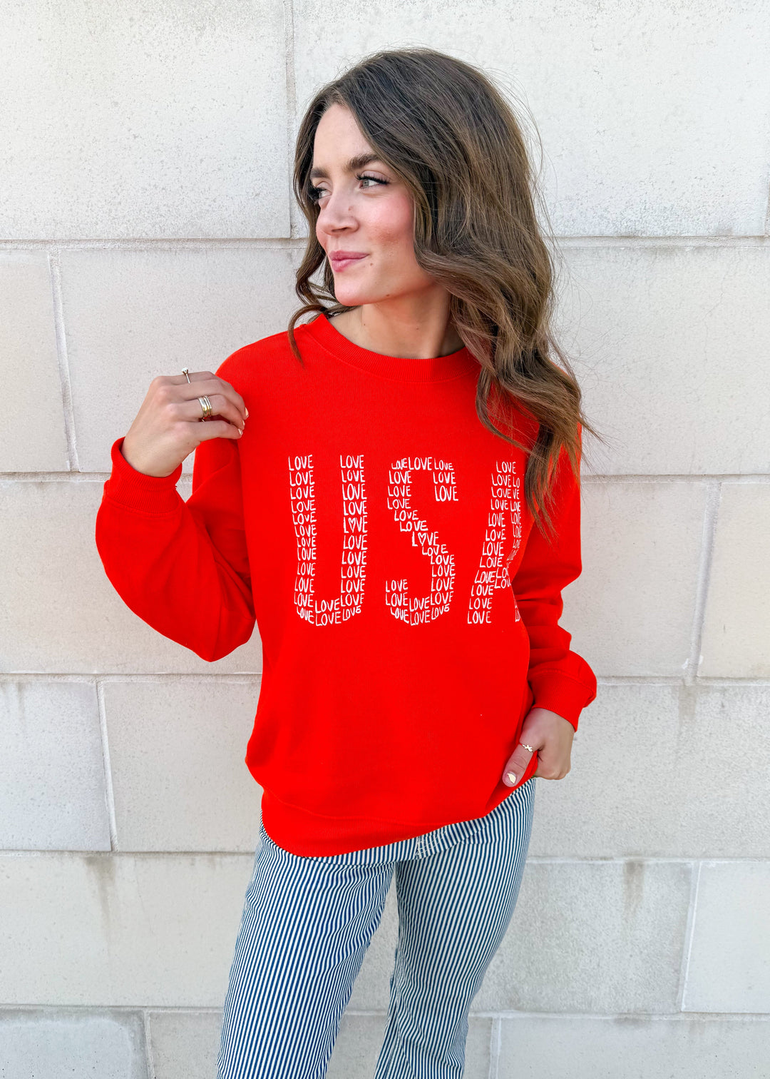 Z Supply Love Boyfriend Sweatshirt