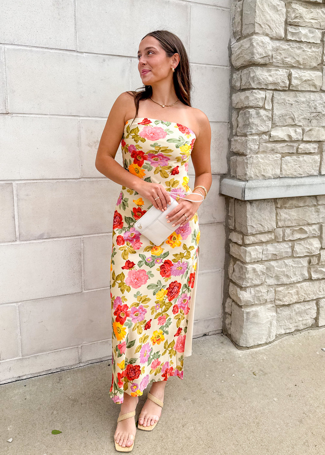 cassie floral maxi dress City Chic Plus Size Cassie Floral Maxi Dress