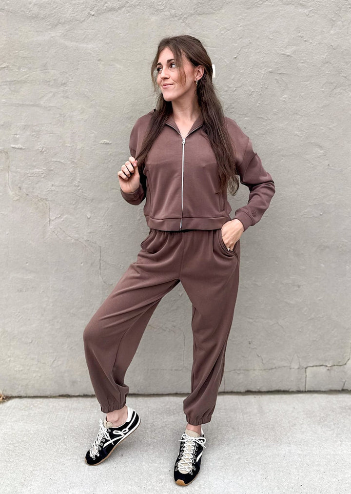 Varley Jorgie Zip Through Hoodie