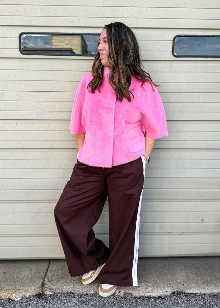 Finley Side Stripe Wide Leg Pant