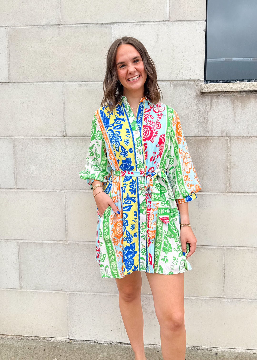 Mia Floral Mini Dress