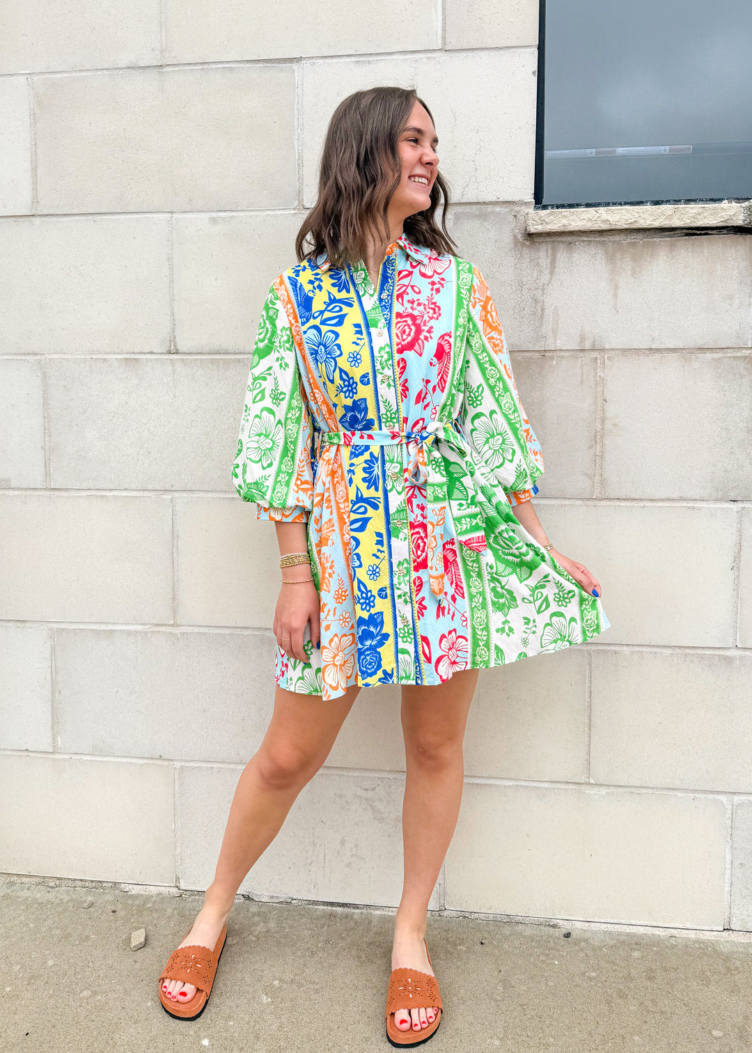 Mia Floral Mini Dress