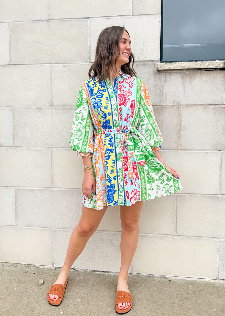Mia Floral Mini Dress