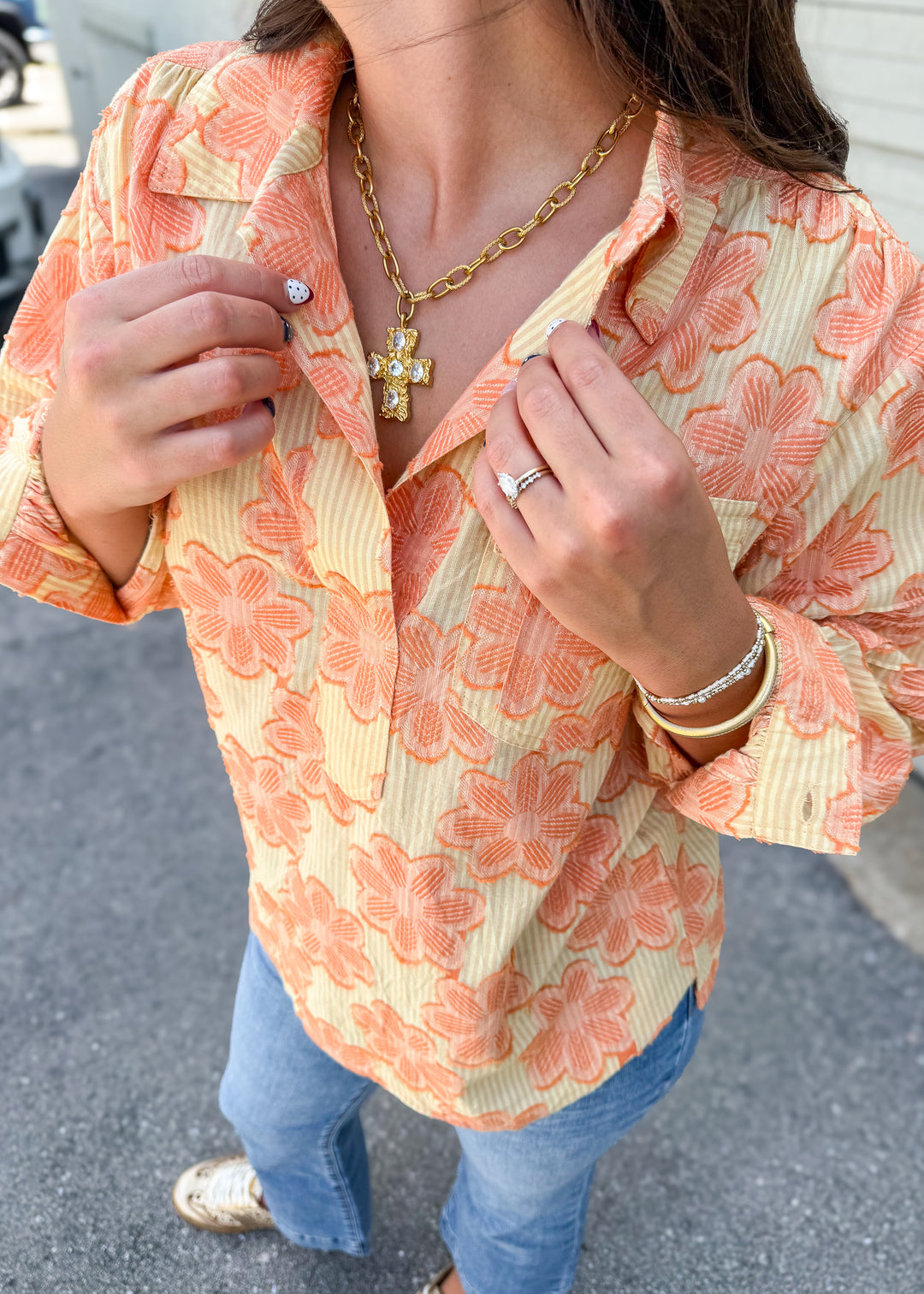 Ivy Jane Sandy Floral Top