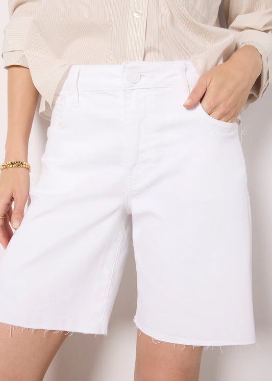 Kut From the Kloth Hailey High Rise Short with Raw Hem