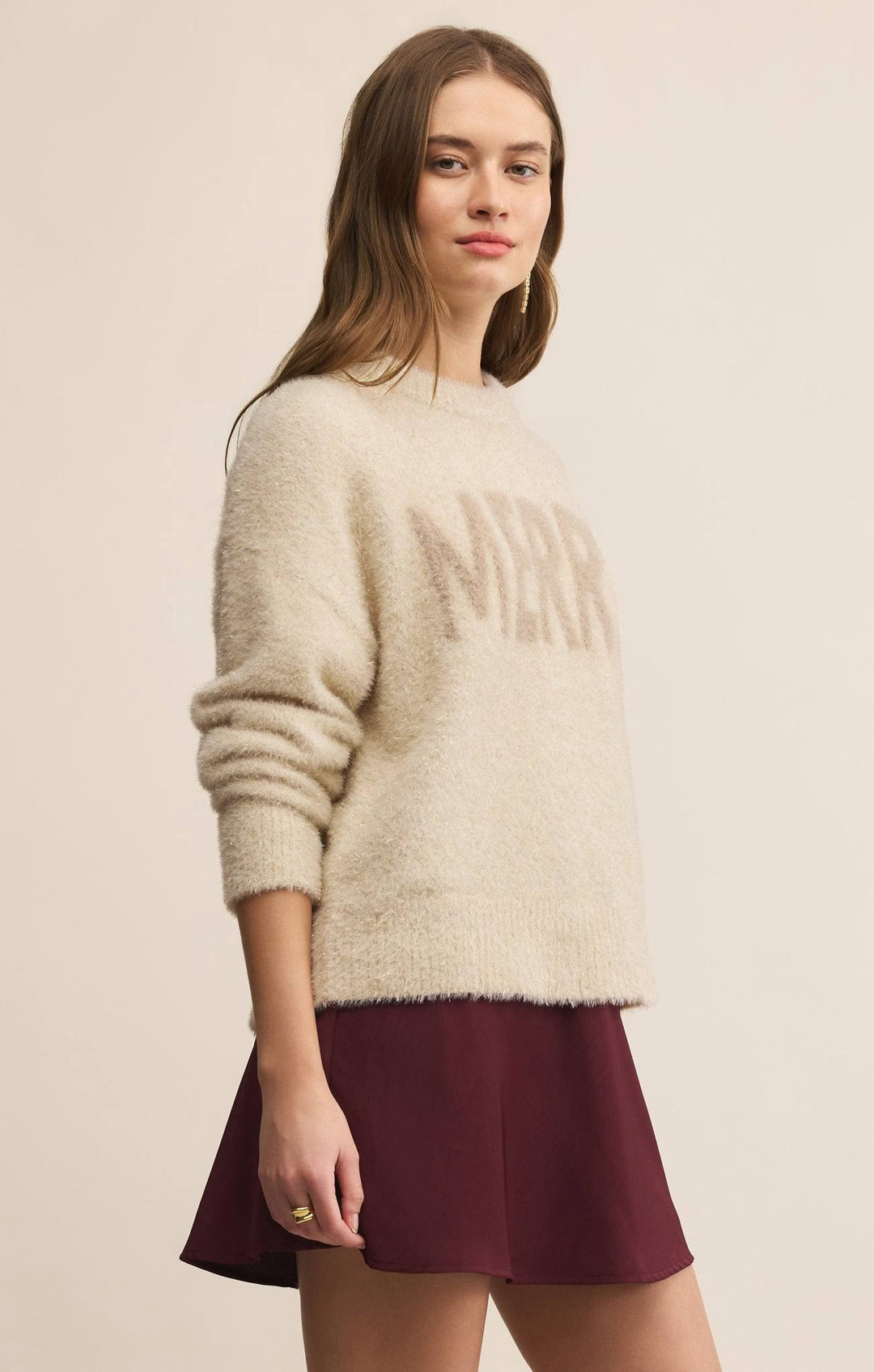 Z Supply Merry Gold Sweater