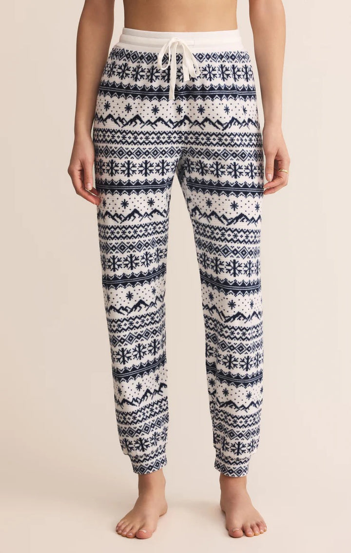 Z Supply Twilight Fairisle Jogger