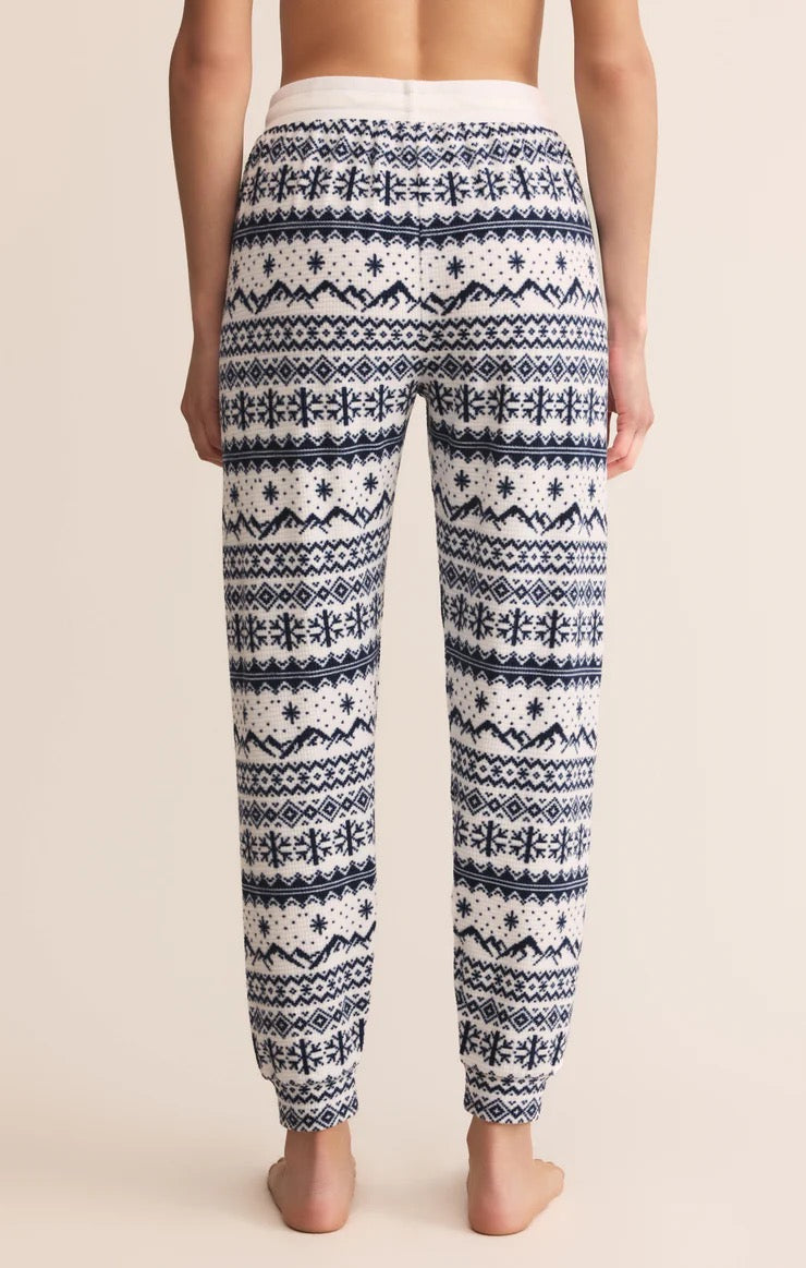 Z Supply Twilight Fairisle Jogger