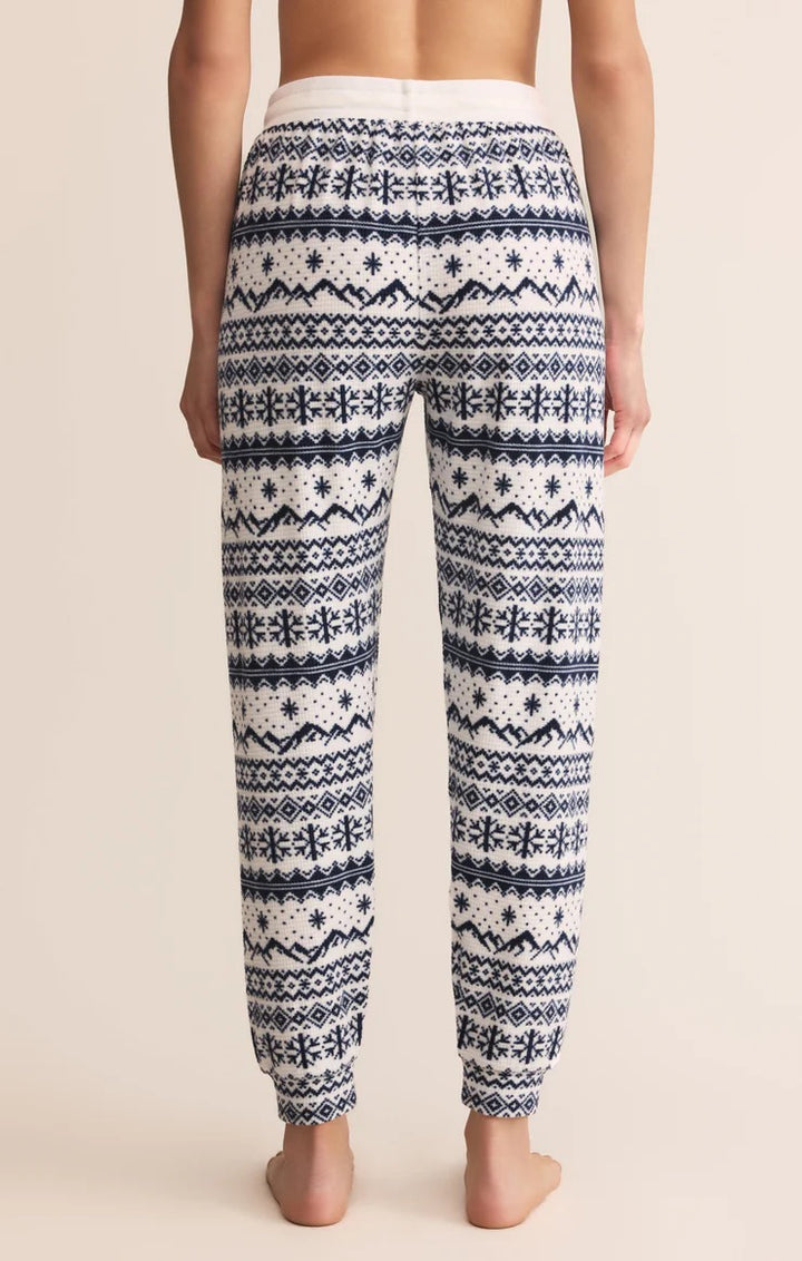 Z Supply Twilight Fairisle Jogger