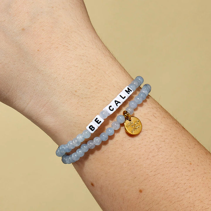 Little Words Project Be Calm Bead Bracelet