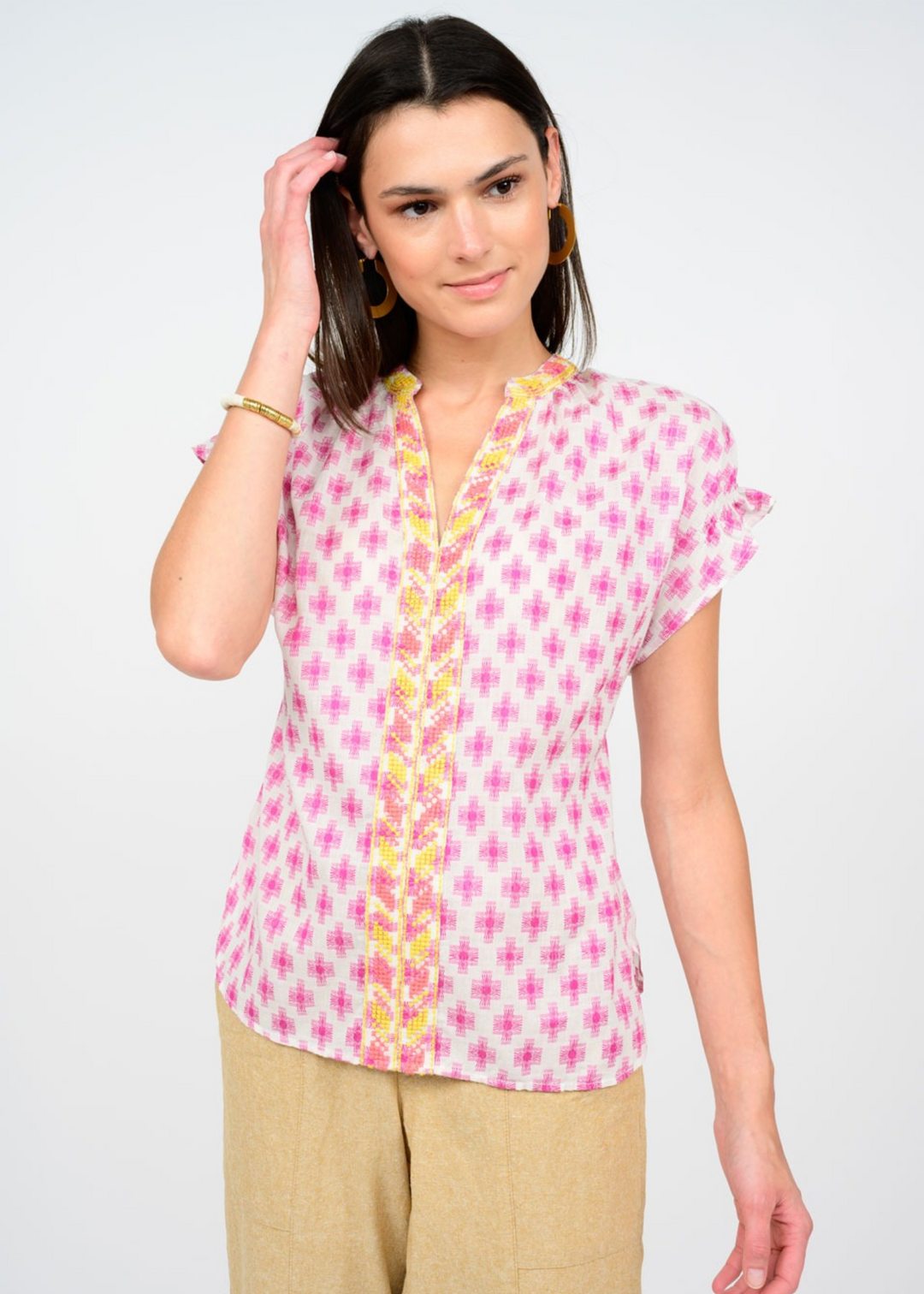 Ivy Jane Ikat Top