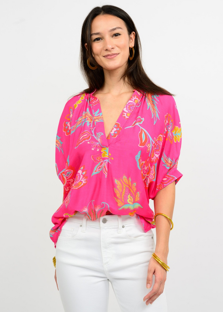 Ivy Jane Raleigh V-Neck Top