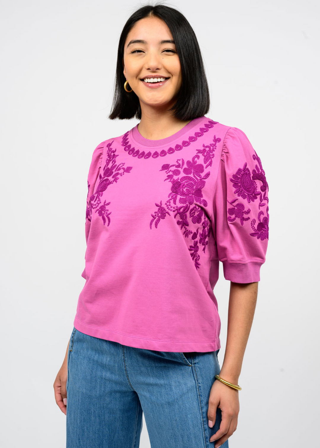 Ivy Jane Trail of Flowers Top