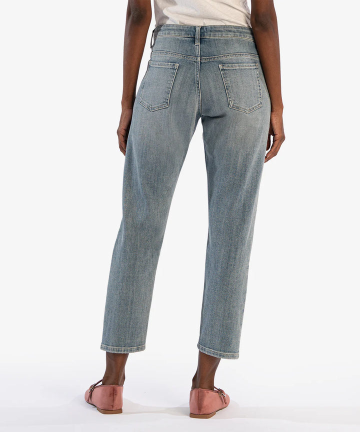 Kut from the Kloth Elizabeth Slouchy Boyfriend Crop Jean