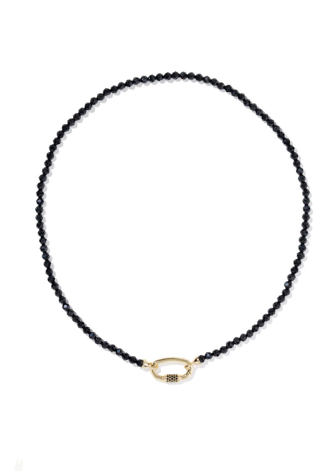 Kendra Scott Emery Beaded Strand Necklace - Gold/Black Agate