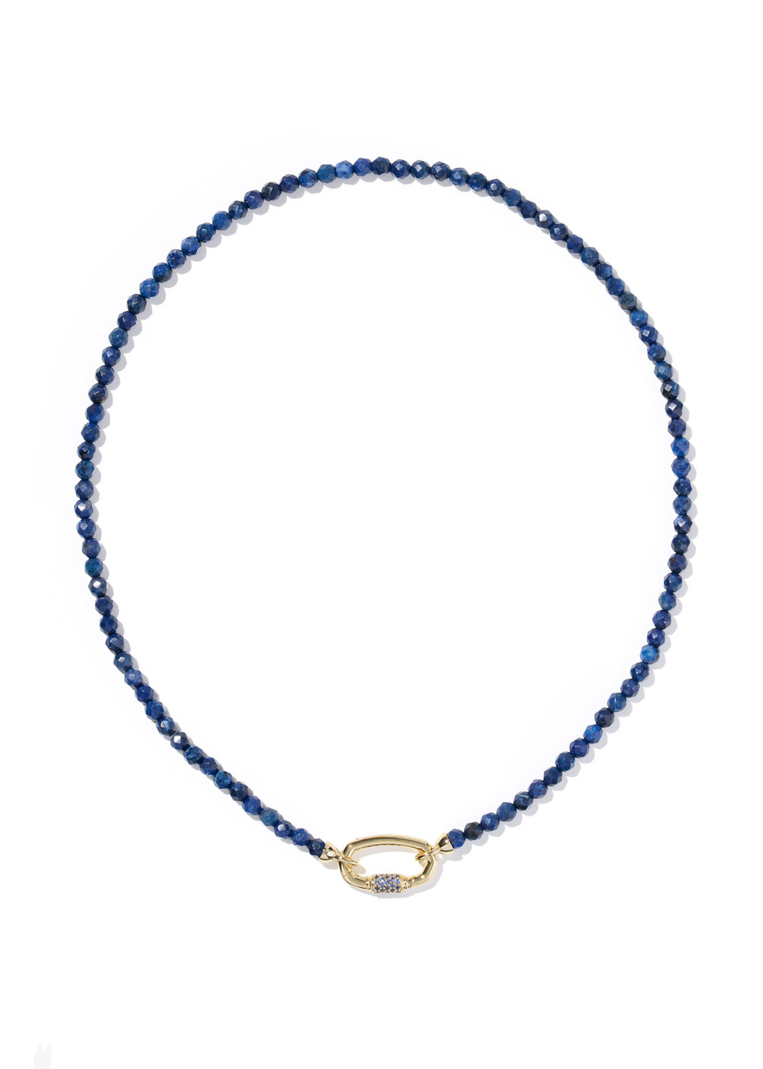 Kendra Scott Emery Beaded Strand Necklace - Gold/Dark Blue Quartzite