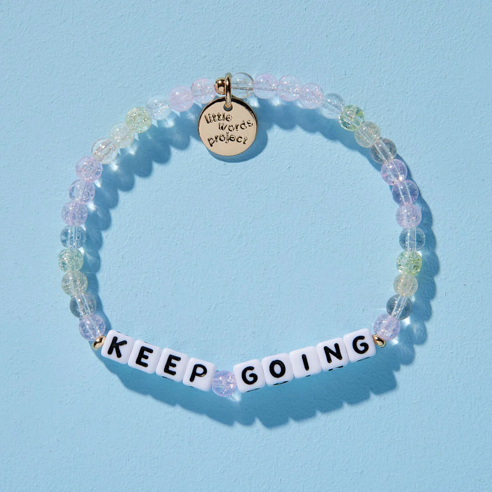 Little Words Project Keep Going Bead Bracelet