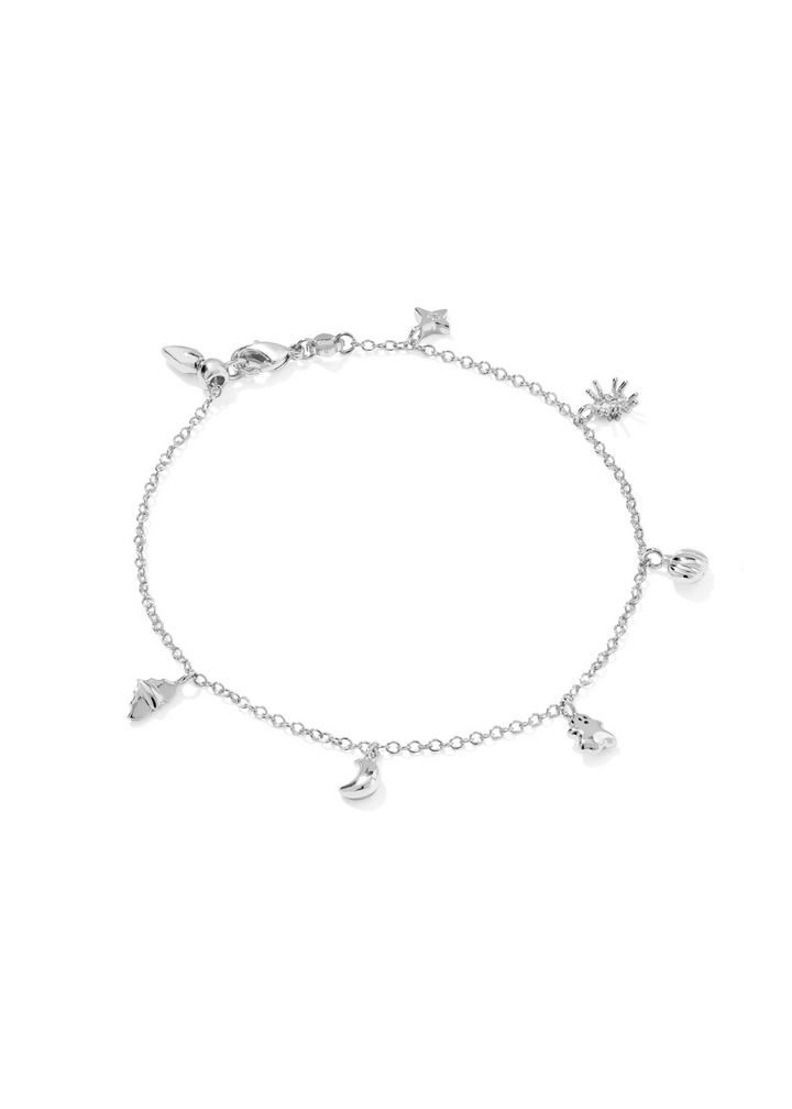 Kendra Scott Halloween Delicate Chain Bracelet - Rhodium/Multi Mix