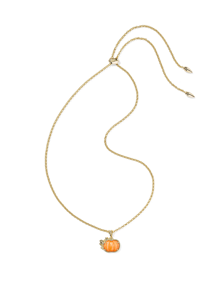 Kendra Scott Pumpkin Long Pendant Necklace