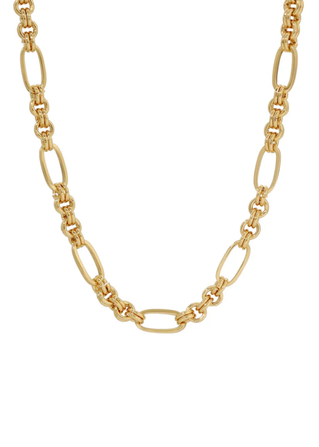 Leeada Janie Chain Necklace in Gold