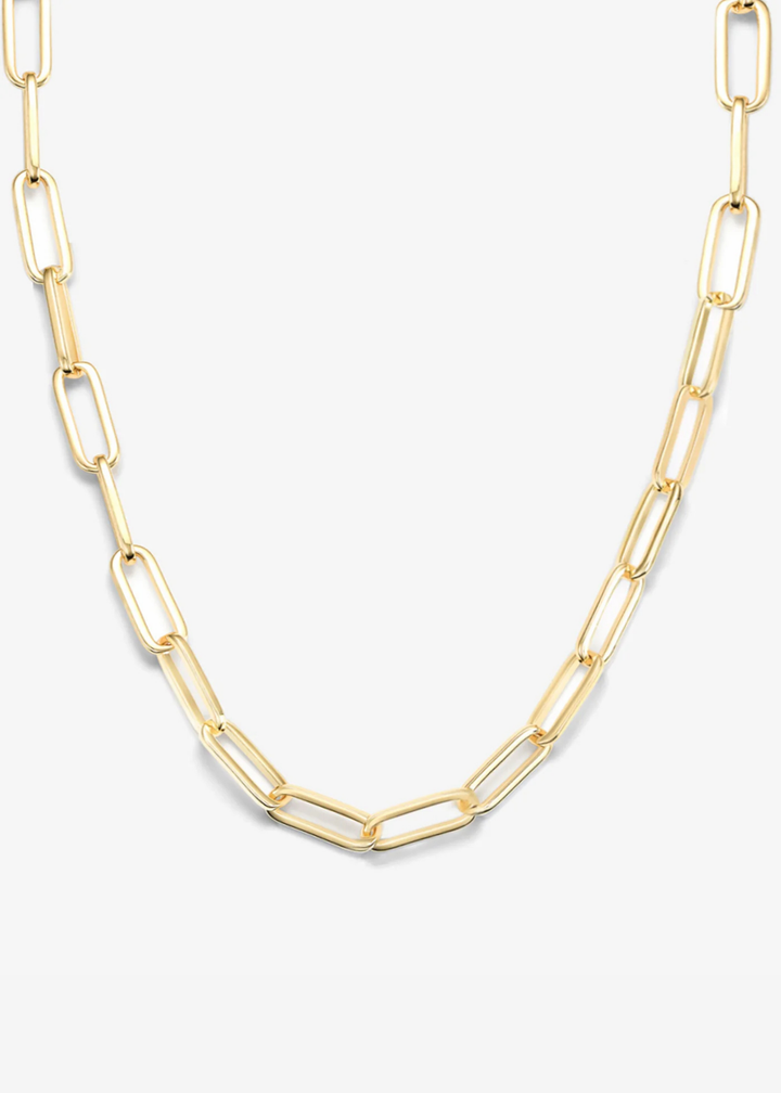 Melinda Maria Carrie Chain Necklace - Gold