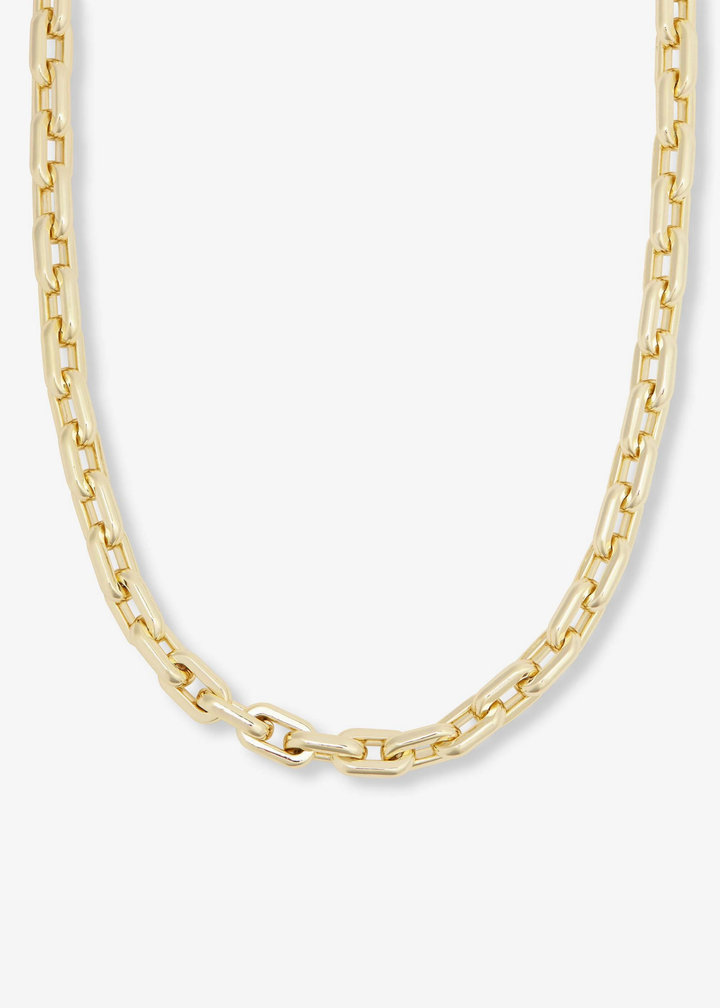 Melinda Maria Frankie Chain Necklace 18" - Gold