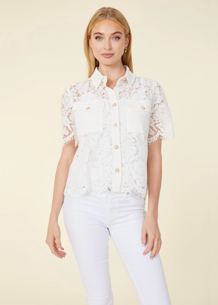 Dolce Cabo Meredith Lace Top