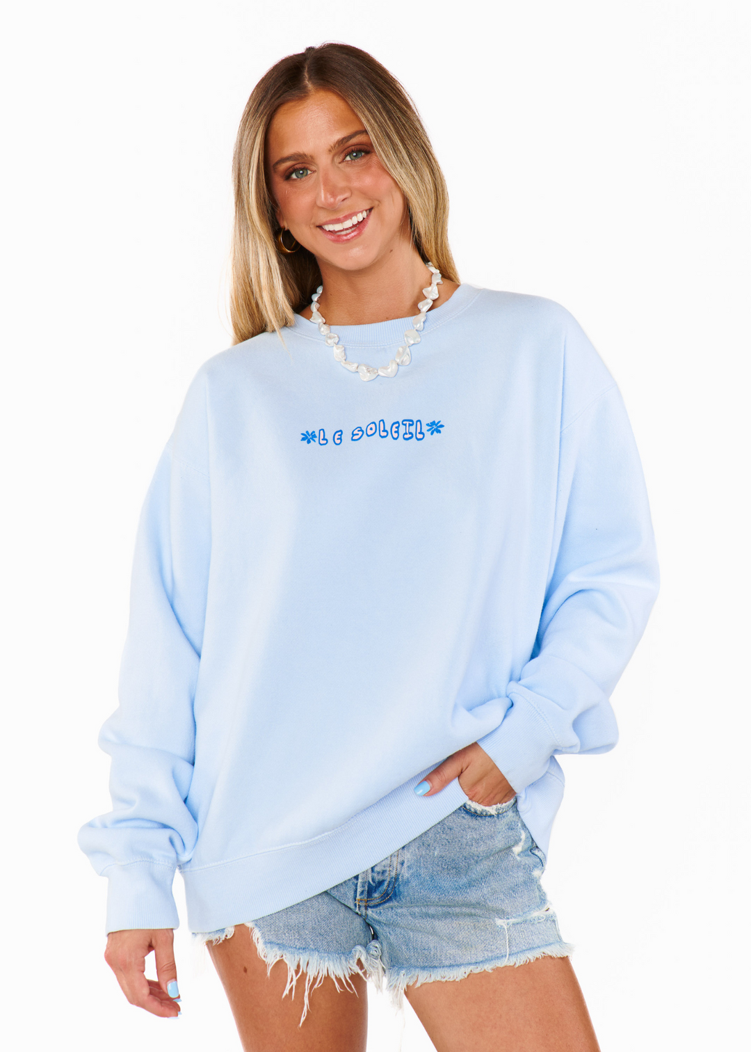 Show Me Your Mumu Stanley Sweatshirt in Le Soleil Graphic