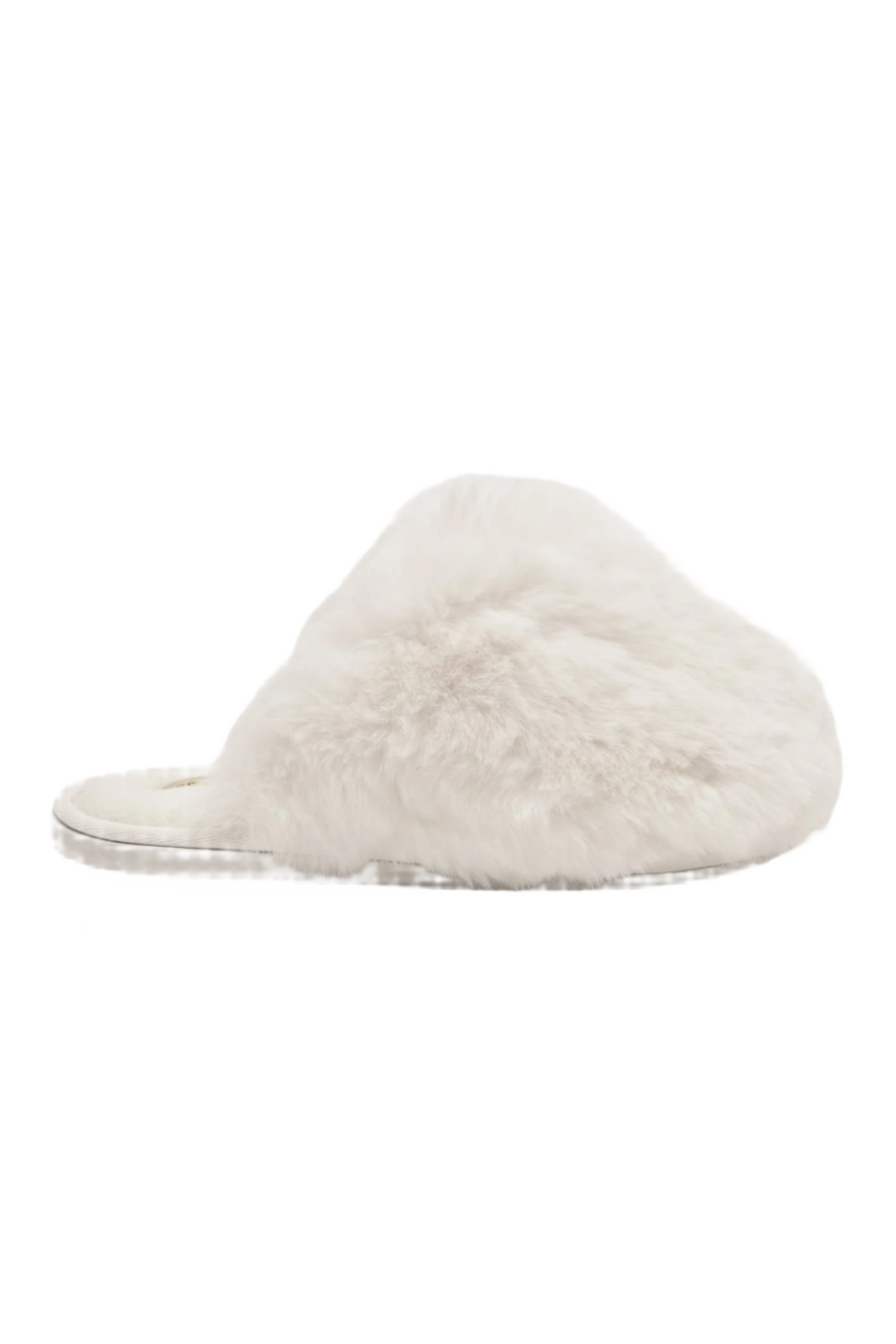 Free People Snowball Slipper - Snow Faux Fur