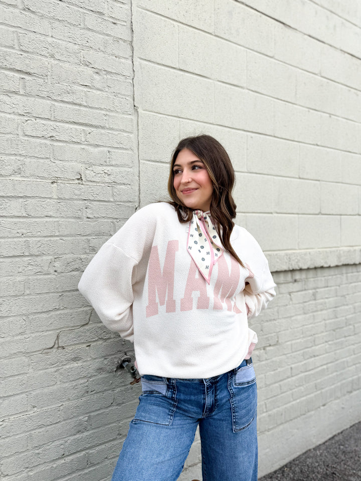 Mama Sweatshirt - Rose