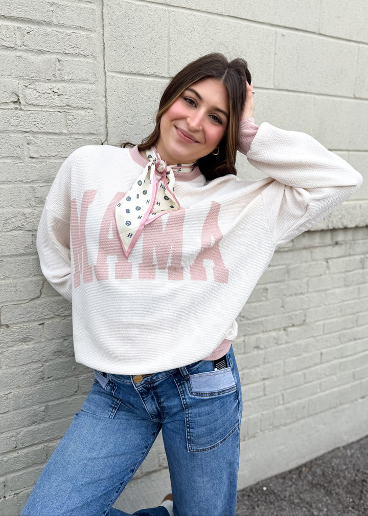 Mama Sweatshirt - Rose