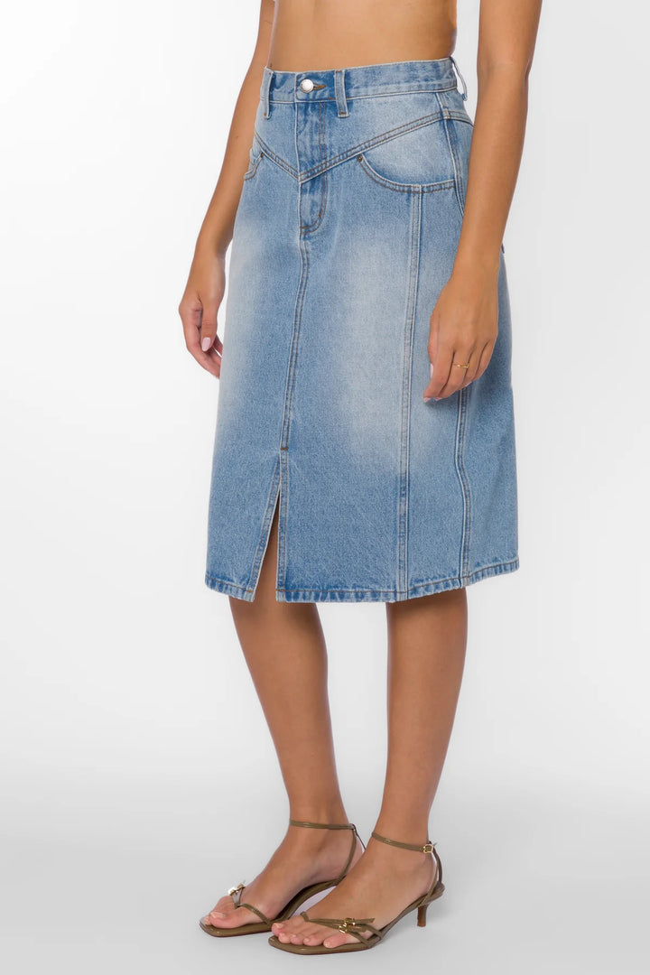 Velvet Heart Tessia Denim Skirt