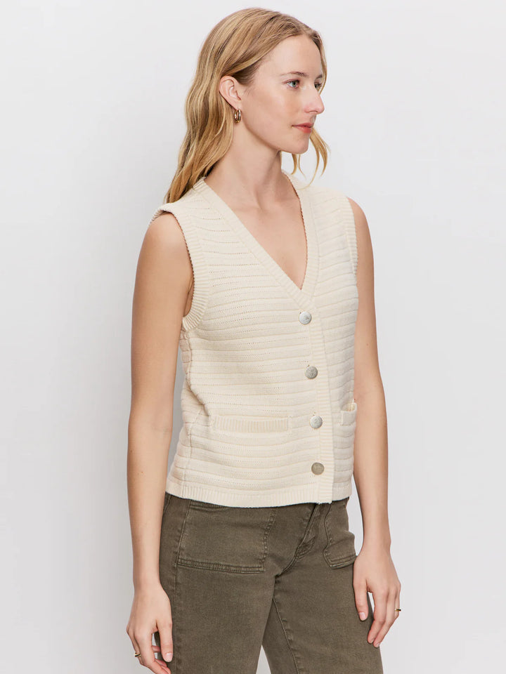 Sanctuary Clothing Textured Sweater Vest - Macrame